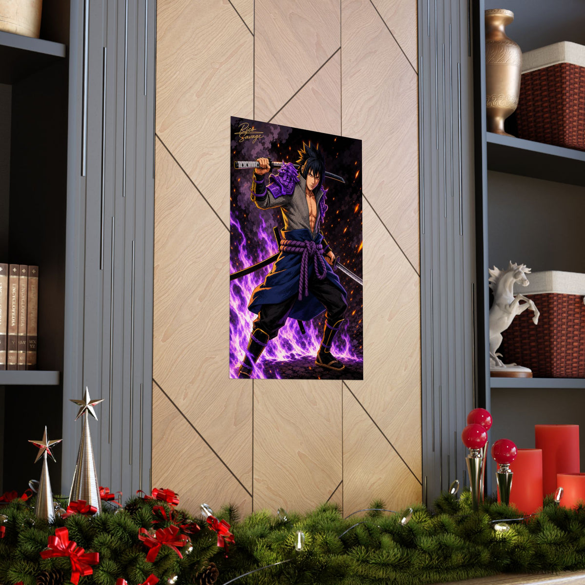 Sasukes  Return Matte Vertical Posters
