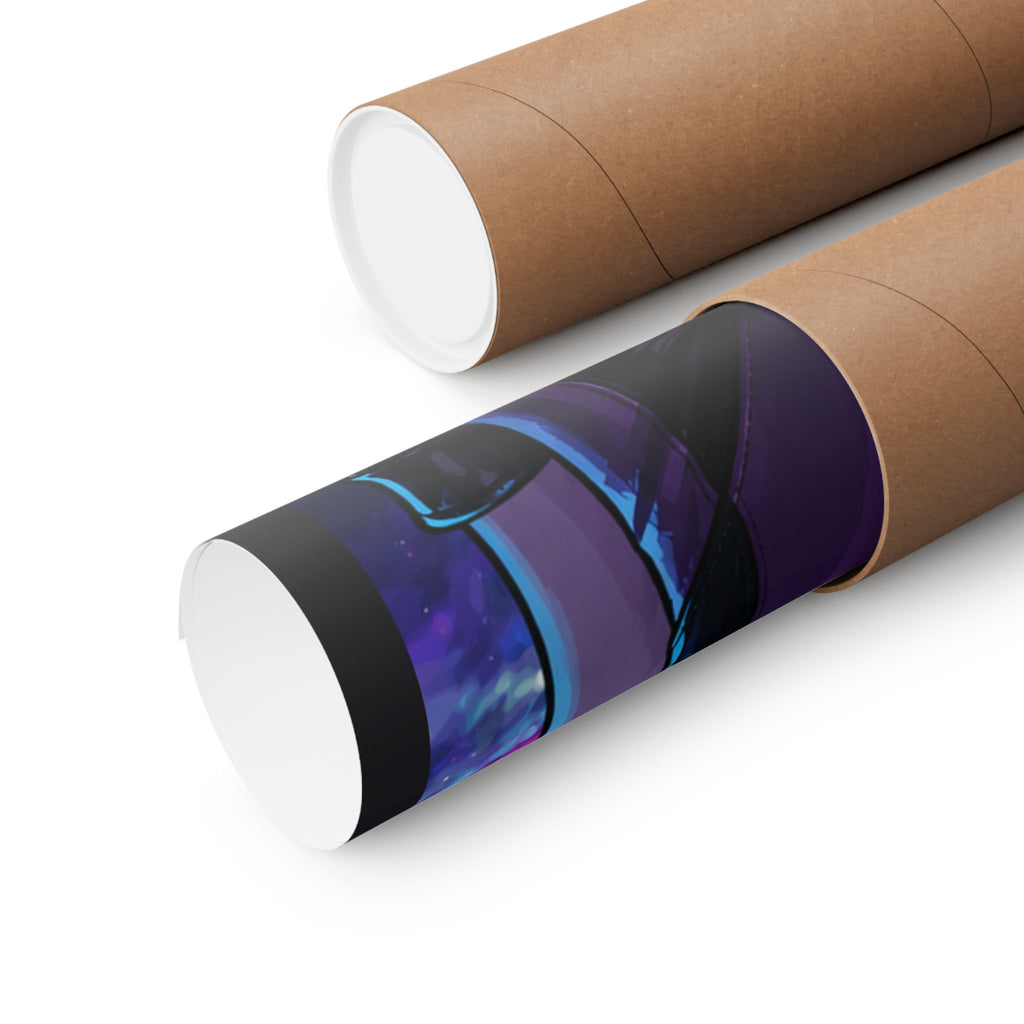 Amythyst Matte Vertical Posters