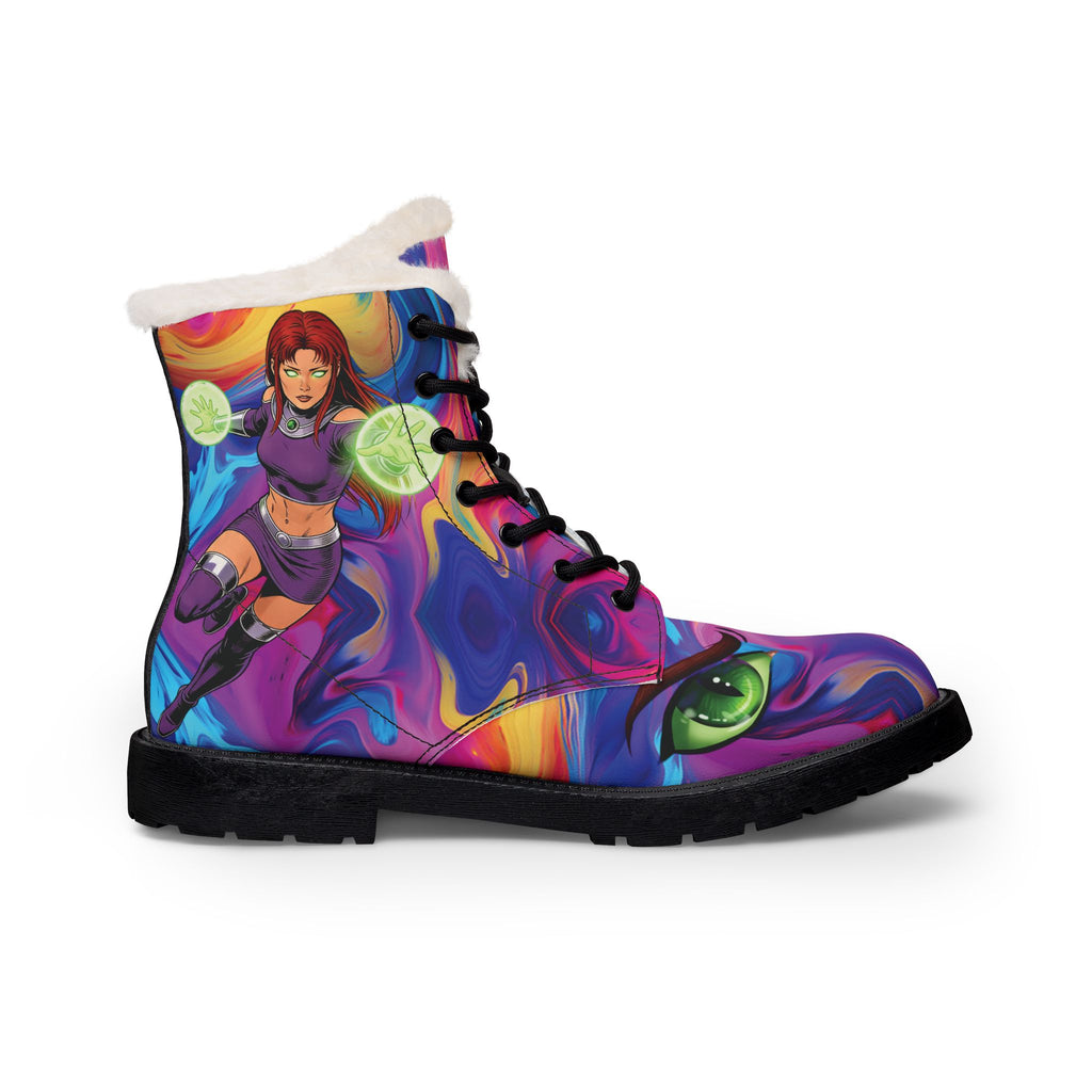 Starfire Women's Fur and Leather Boots