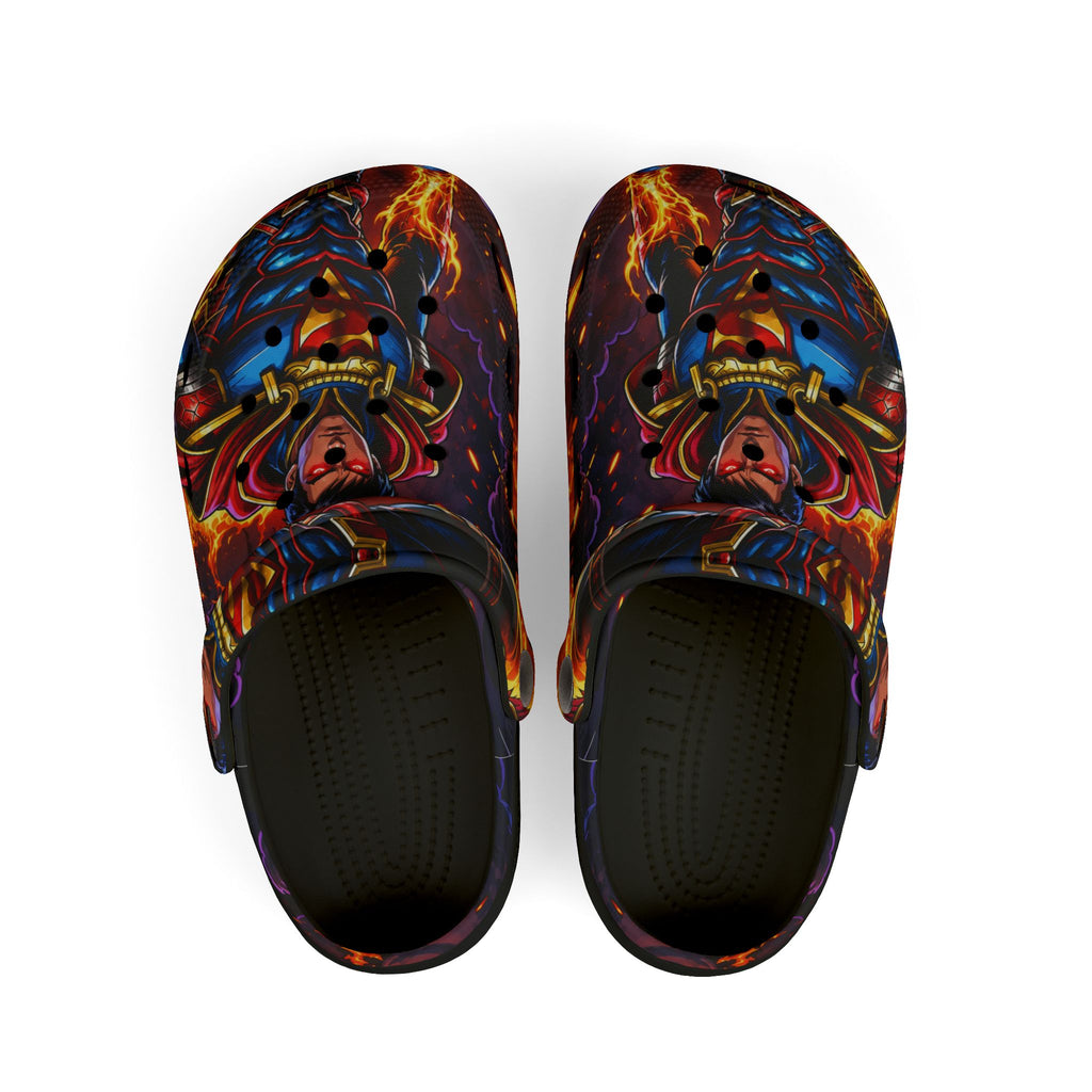 Man of Steel Kid's EVA Foam Clogs (AOP)