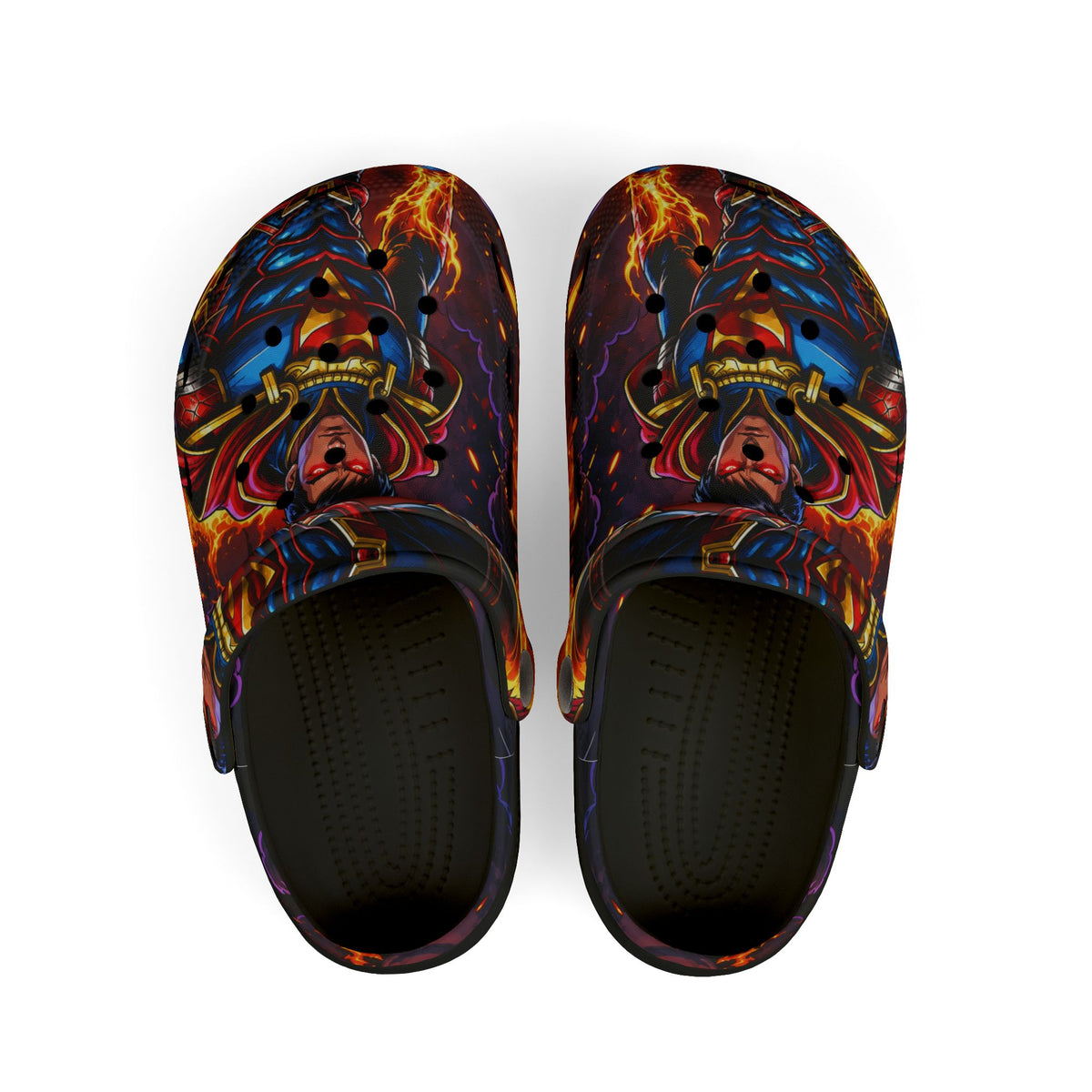 Man of Steel Kid's EVA Foam Clogs (AOP)