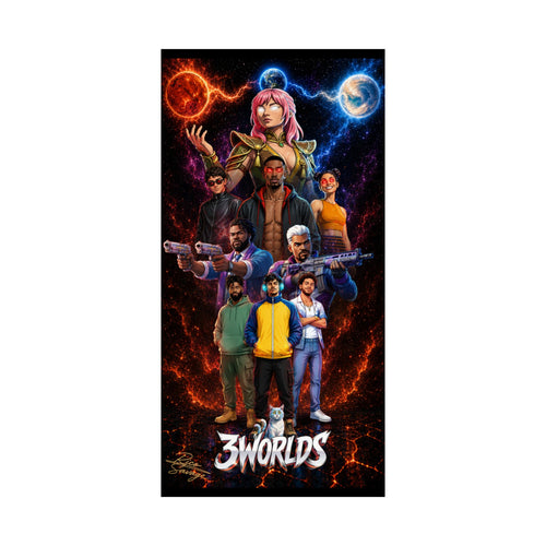 3 Worlds Poster Matte Vertical Posters