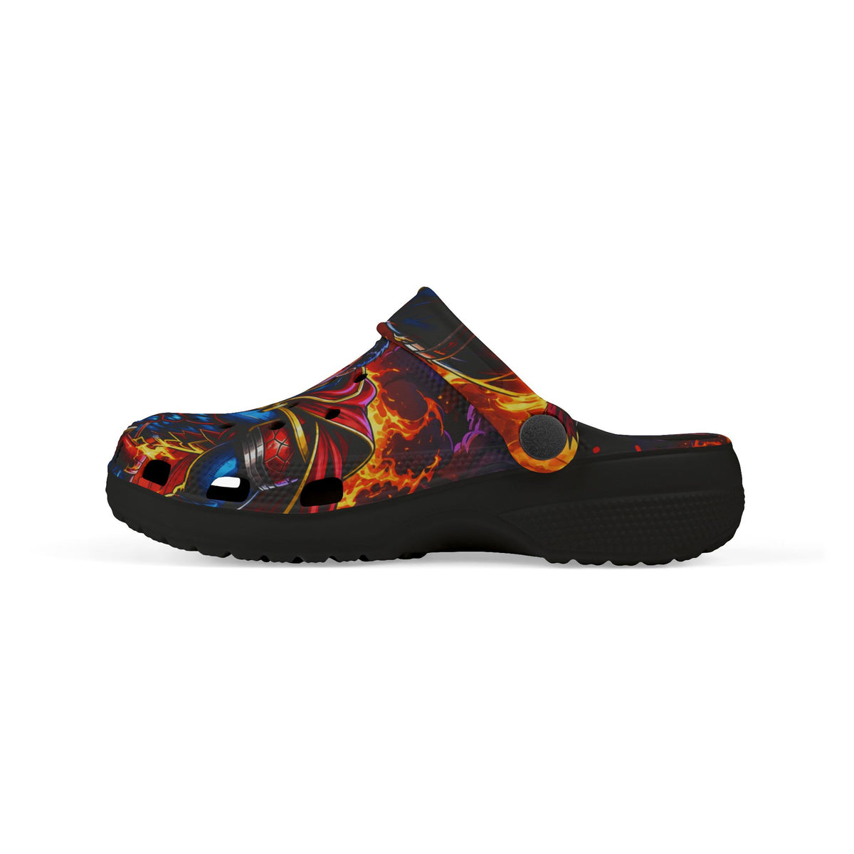 Man of Steel Kid's EVA Foam Clogs (AOP)