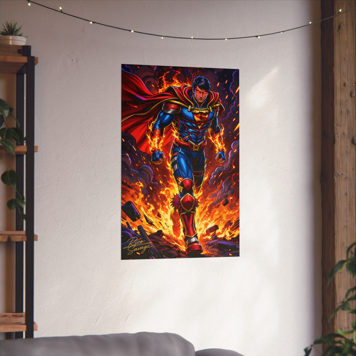 Man of Steel Matte Vertical Posters