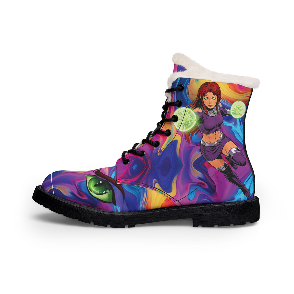 Starfire Women's Fur and Leather Boots