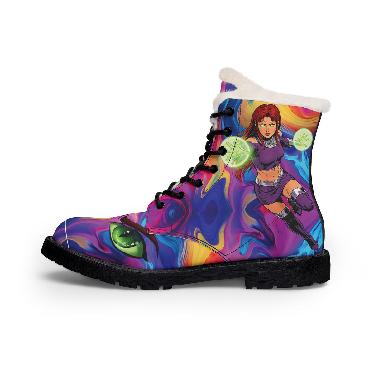 Starfire Women's Fur and Leather Boots