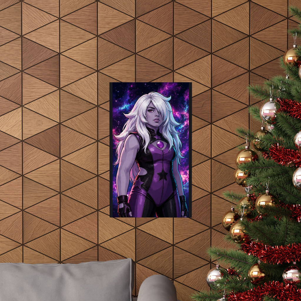 Amythyst Matte Vertical Posters