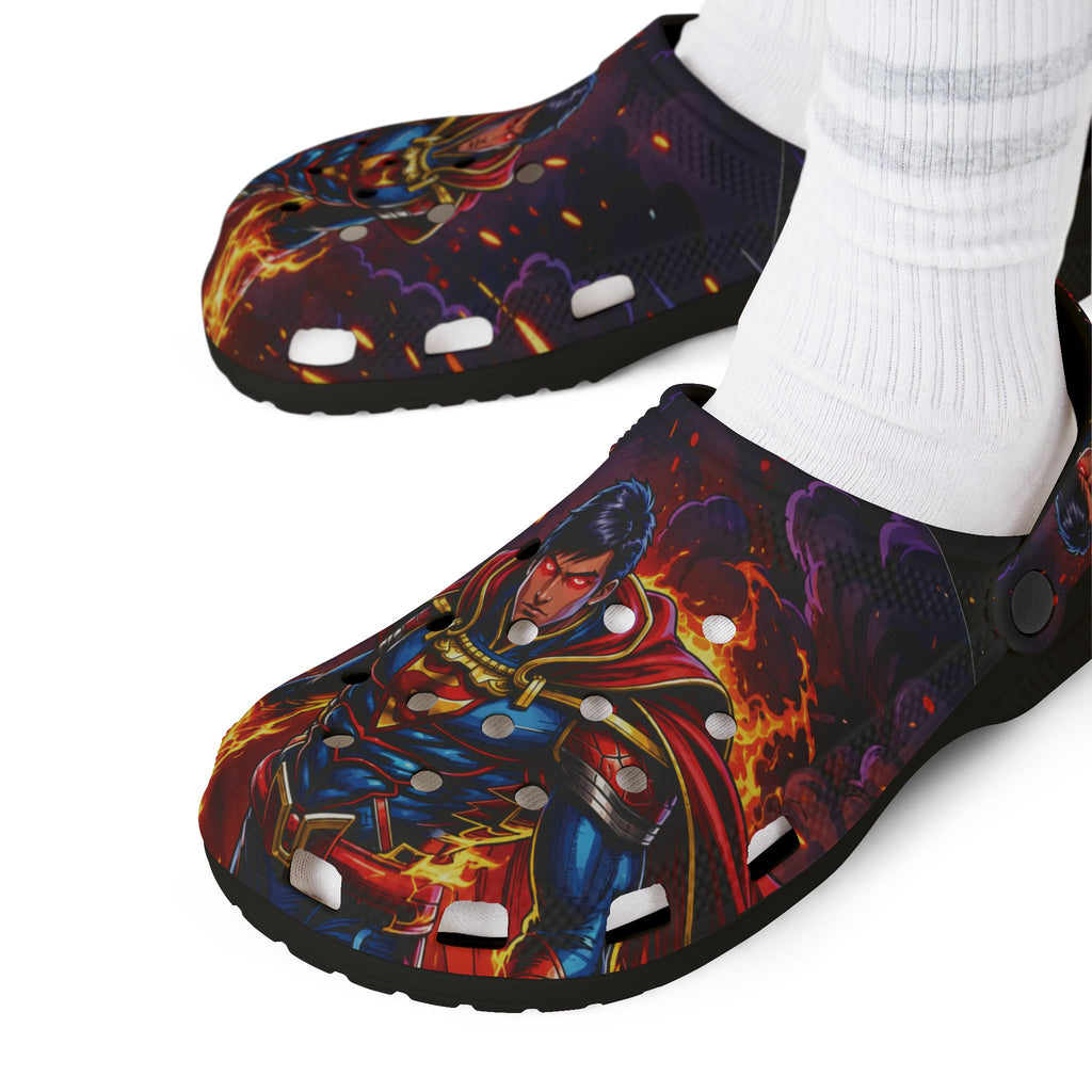Man of Steel EVA Foam Rubber Shoes (AOP)