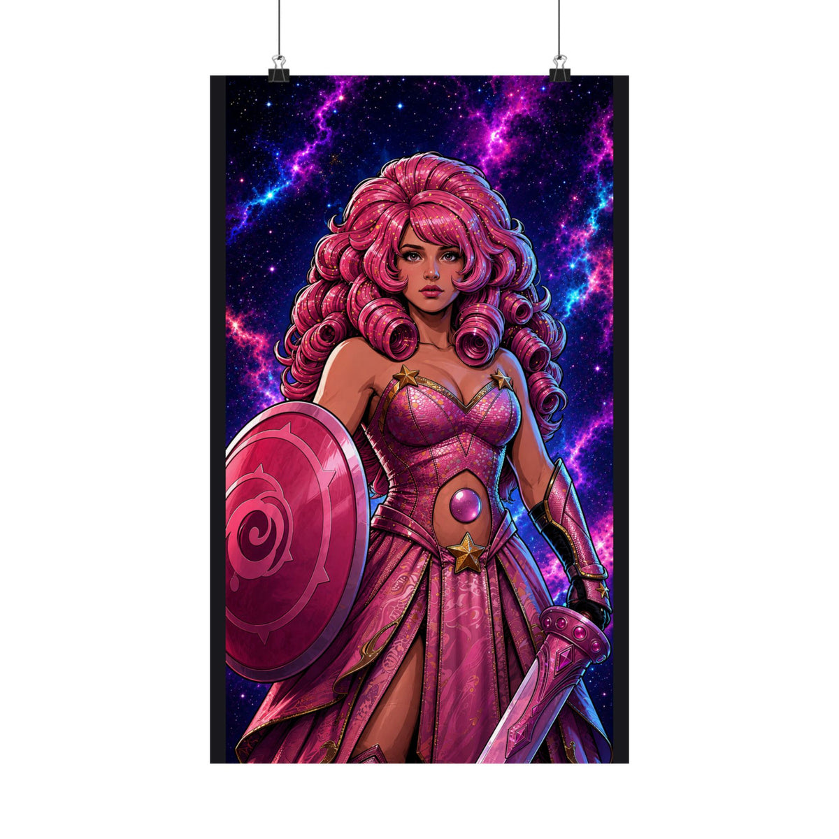 Rose Matte Vertical Posters