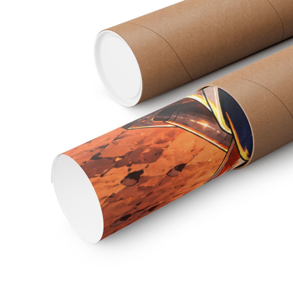 Vegetas Arrival Matte Vertical Posters