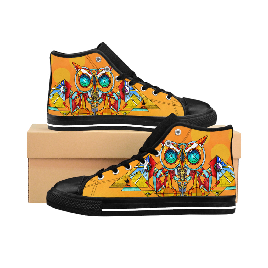 Owl in Egypt Men's Classic Sneakers