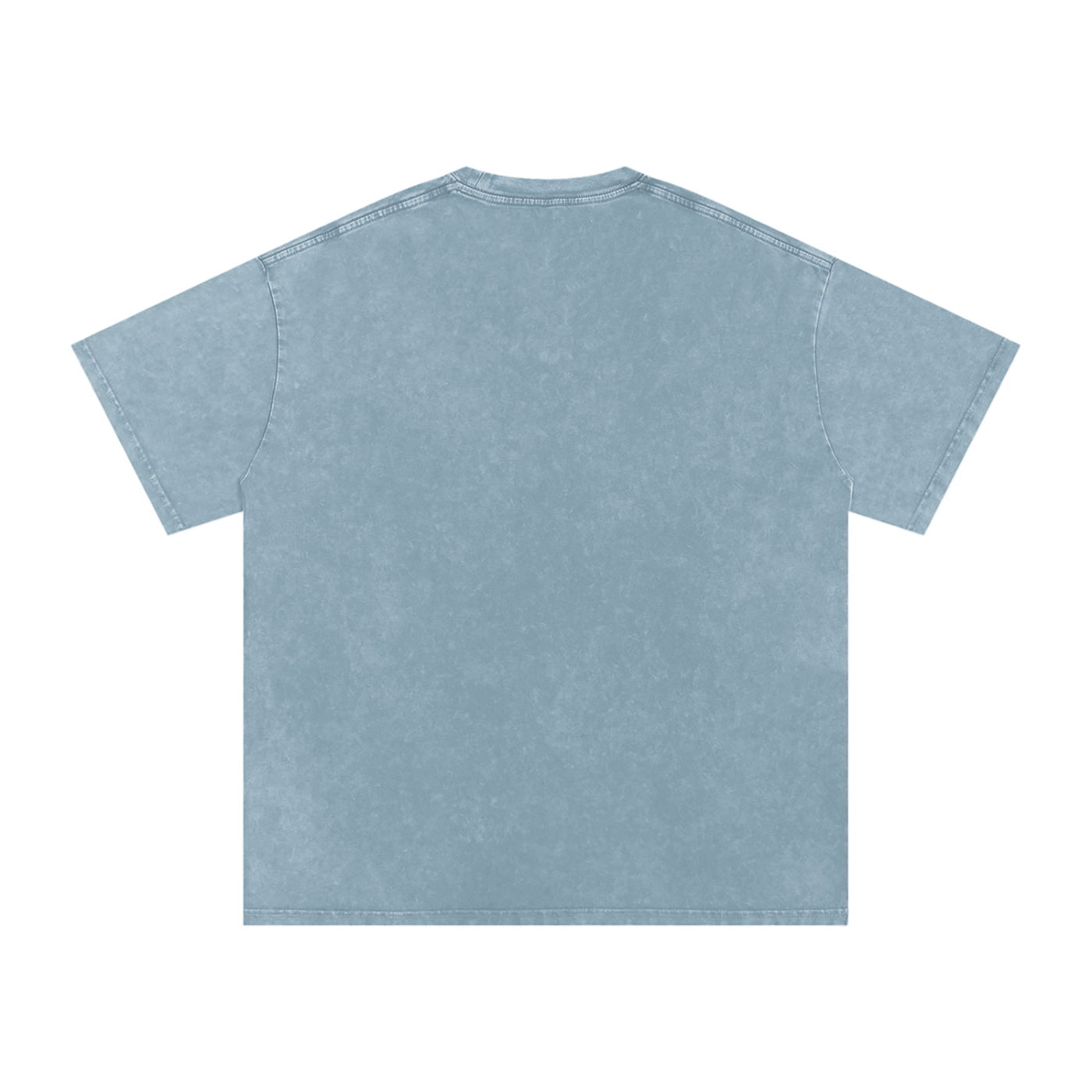 Showdown Billiards Rocks Snow Washed Oversized Cotton T-Shirt