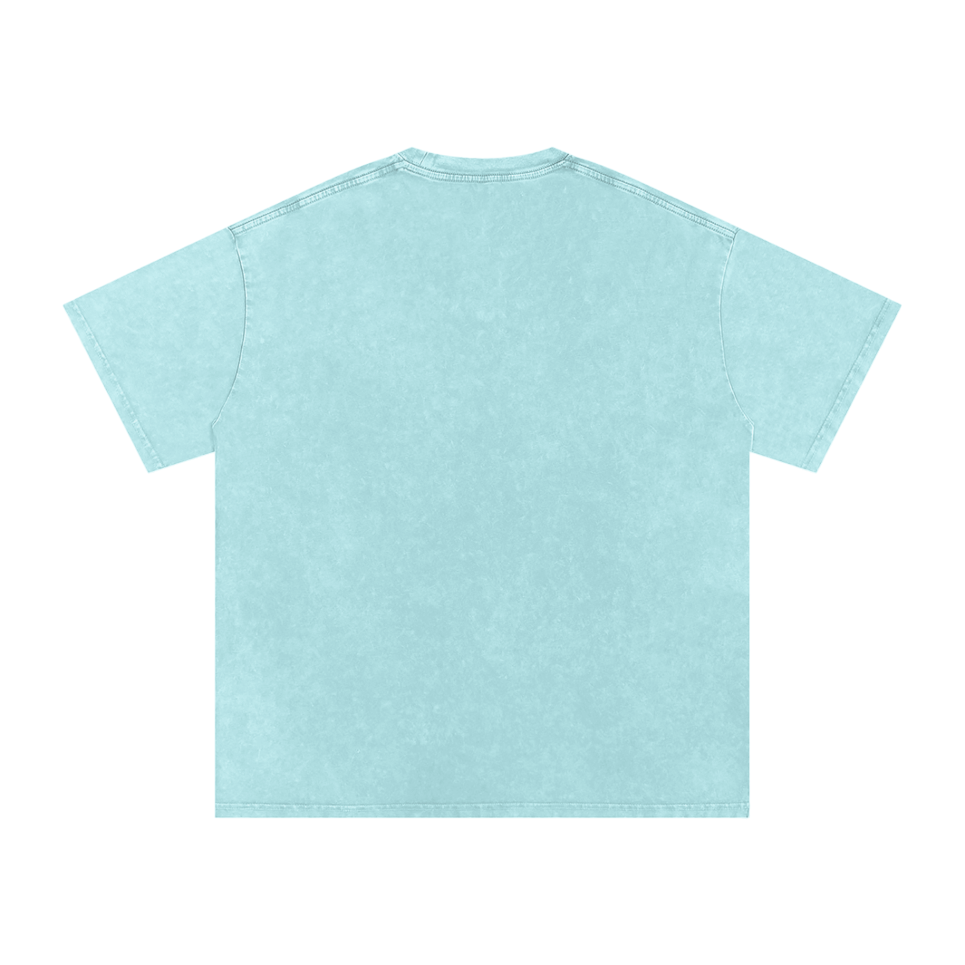 Showdown Billiards Rocks Snow Washed Oversized Cotton T-Shirt