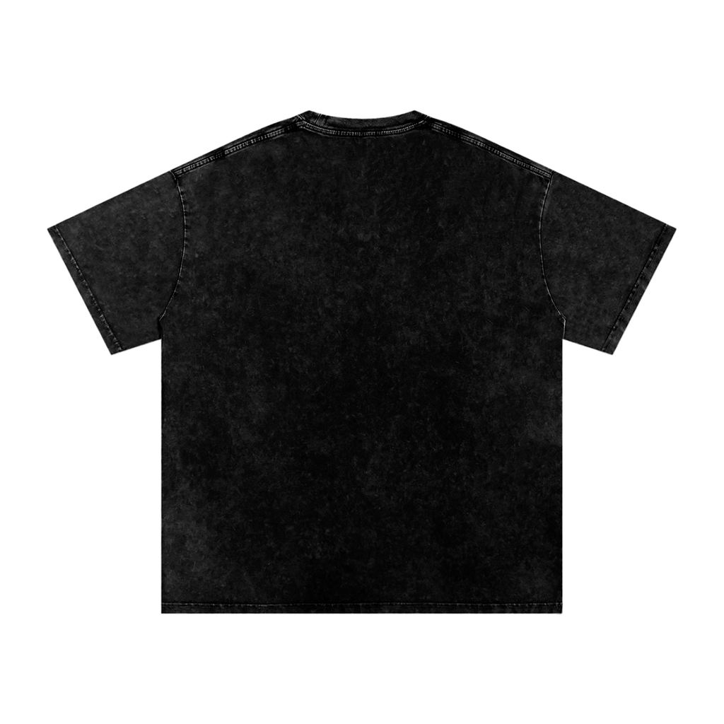 Toxic Love Snow Washed Oversized Cotton T-Shirt