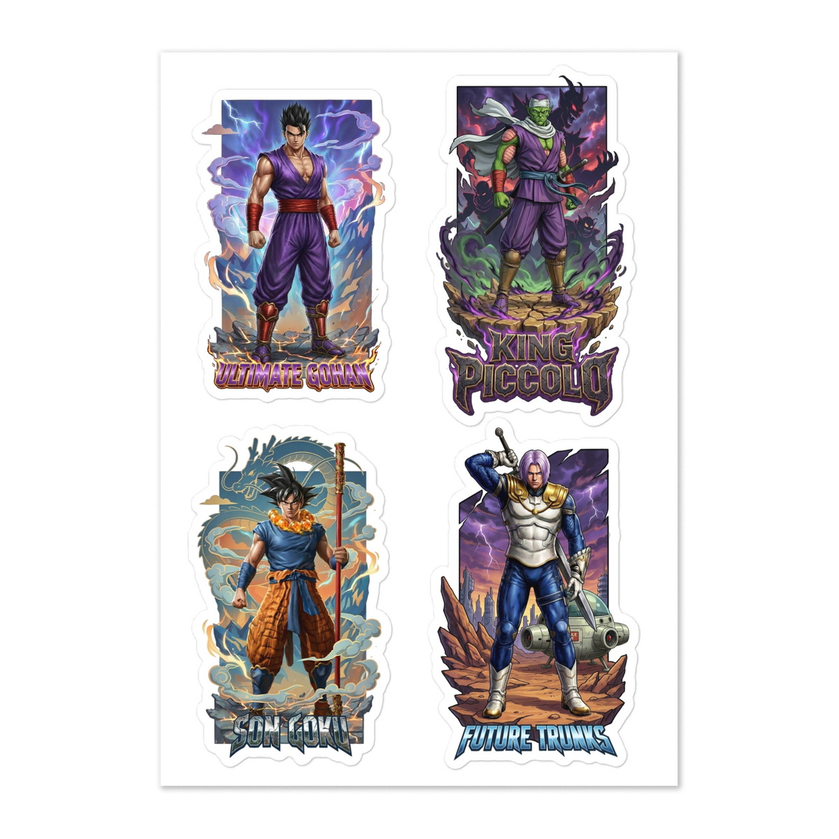 DBZ 1 Sticker sheet